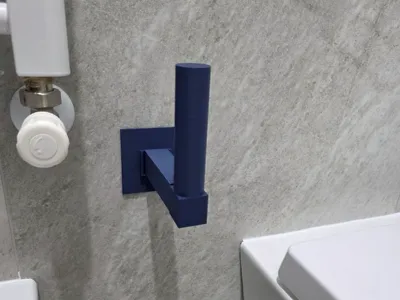 Extendable toilet paper holder