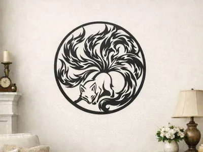 wallart Ninetales