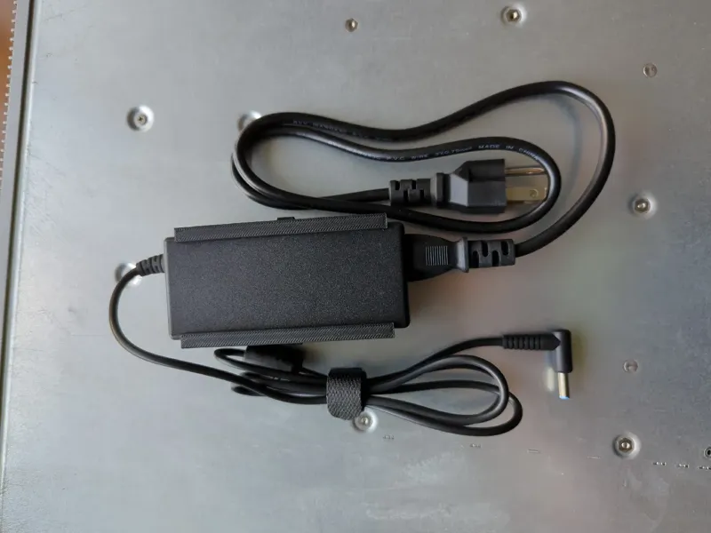 Ceiling PSU mount for replacement HP Chromebox PSU