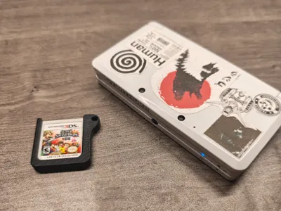 3DS Cartridge KeyChain