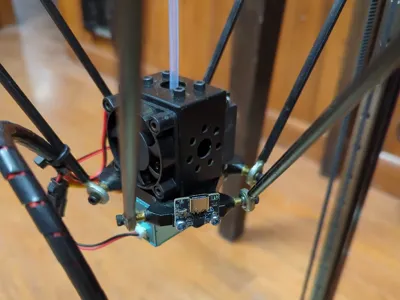 Anycubic Kossel 15.5mm IMU Mount and Drill Guide