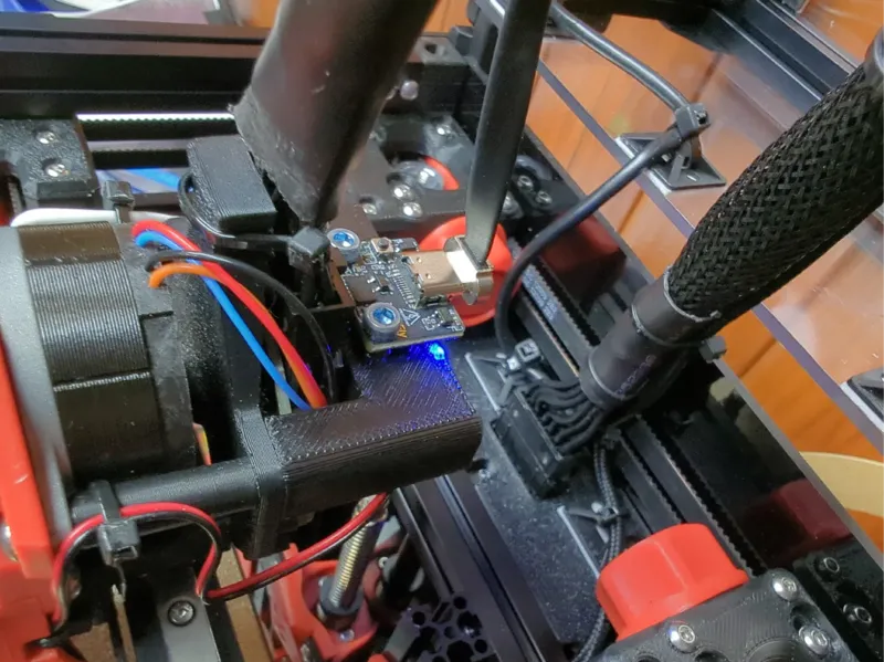 15.5mm Input Shaper Mount for Voron V0.2R1