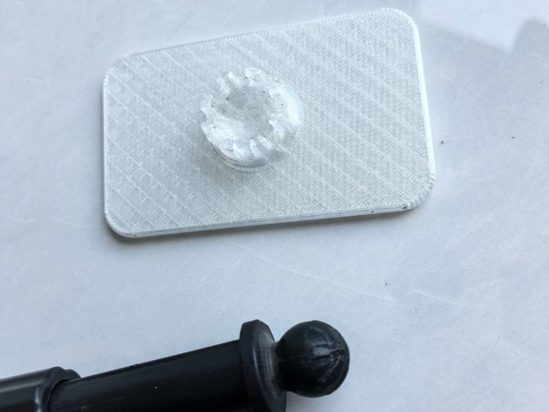 水平仪升降支撑杆顶板