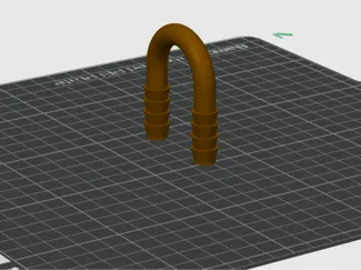 Barbed fitting generator