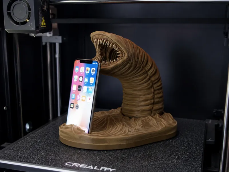 DUNE Sandworm Phone Stand