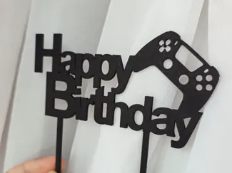 Happy Birthday with PS5 controller