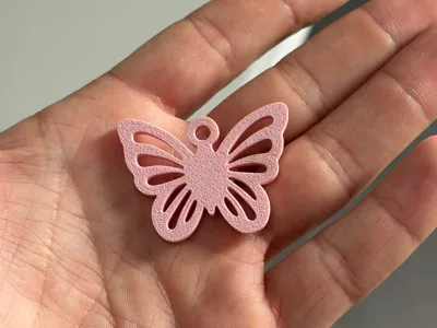 butterfly keychain 