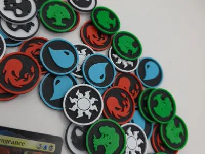Magic the Gathering Mana Tokens 