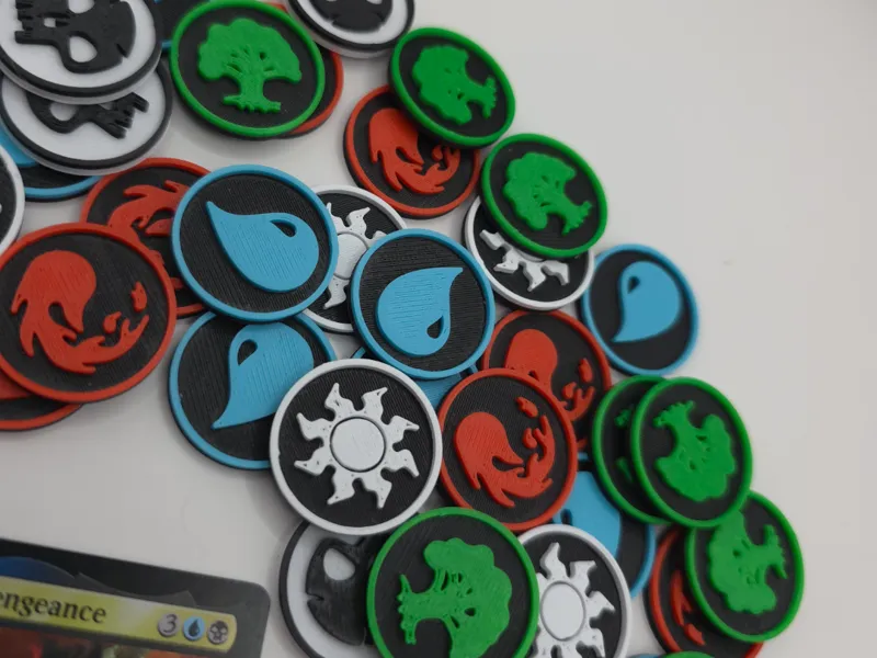 Magic the Gathering Mana Tokens 