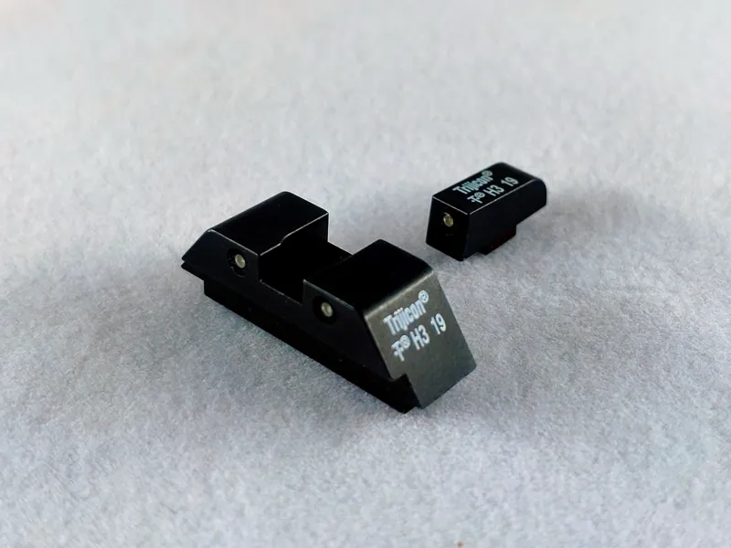 Glock用Trijicon机械瞄 自发光氚管 TM系统