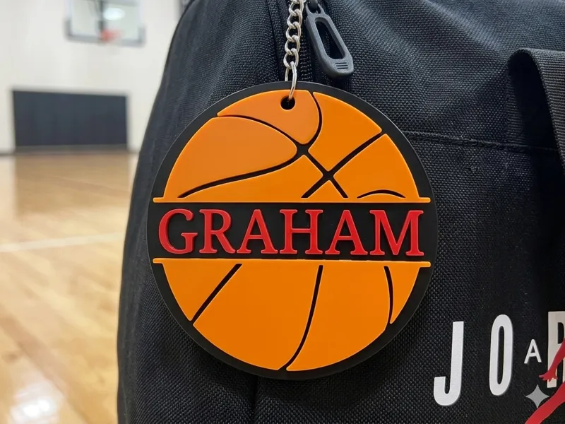 Basketball Keychain