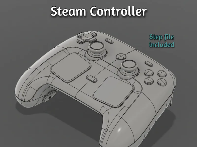 Steam Controller stp files