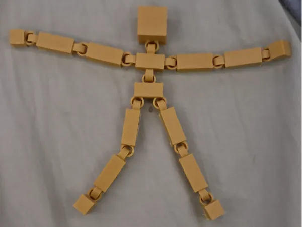 Poupée articulée ragdoll V2