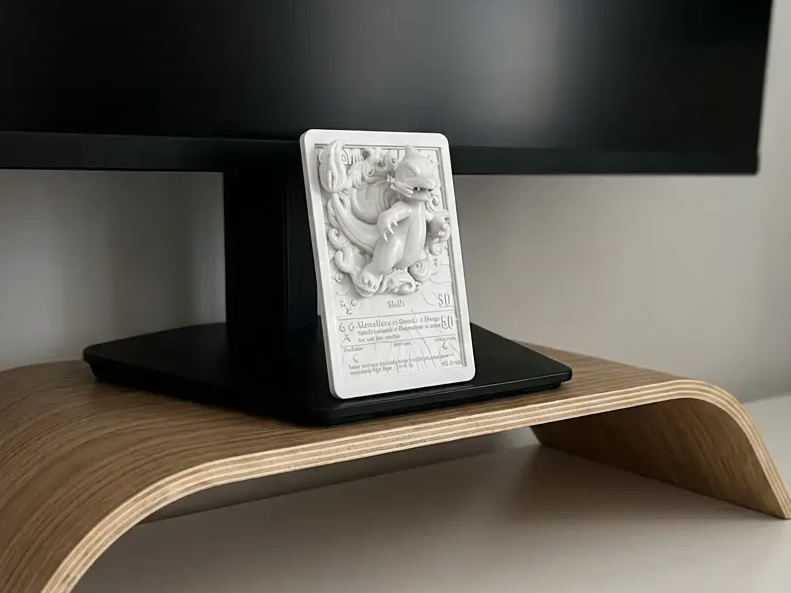 3D Charmeleon Card