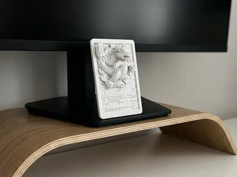 3D Charmeleon Card