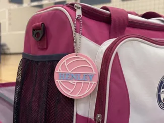 Volleyball Keychain