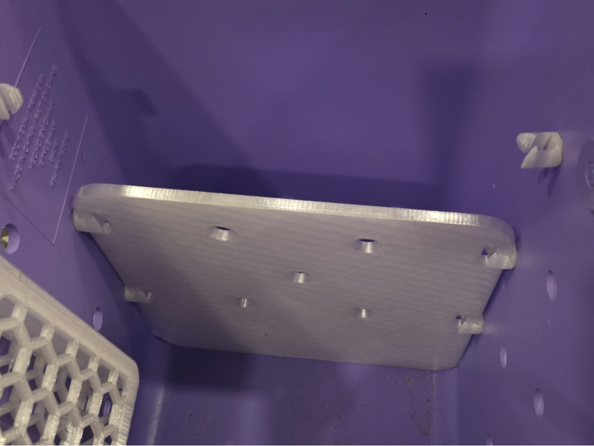Bogg Bag divider 220mmx220mm with retaining clips