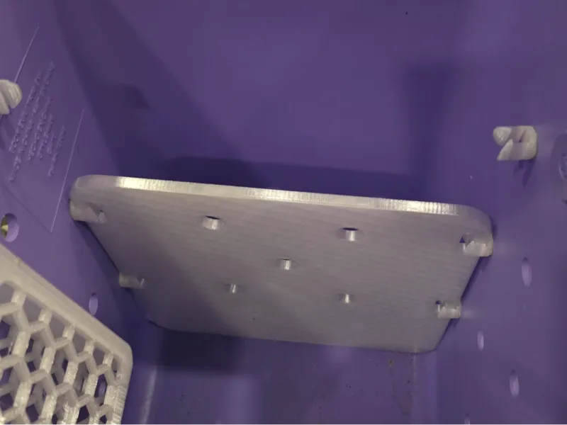Bogg Bag divider 220mmx220mm with retaining clips