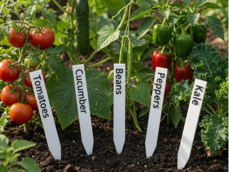 Garden Marker veggies