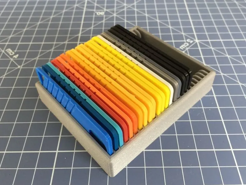 Customizable Tray for Filament Sample Cards