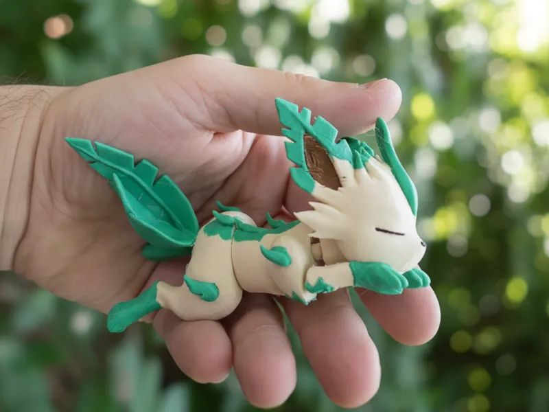 Leafeon Articulated Flexi Toy