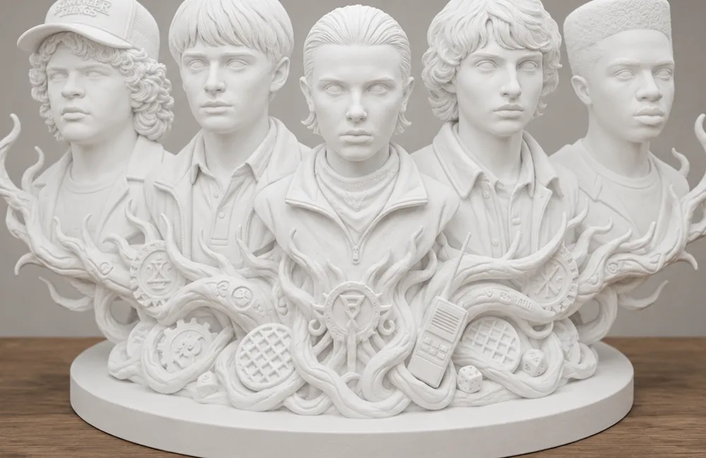 Stranger Things Reference Model Stranger Things - Free 3D Print Model - MakerWorld