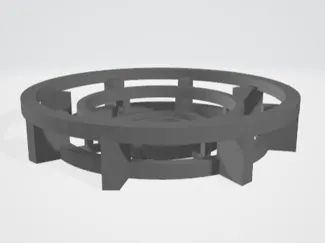 hero vacuum inner bracket
