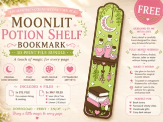 Moonlit Potion Bookmark