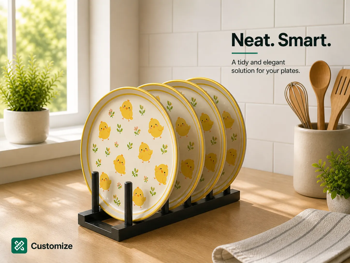 Parametric Plate Rack