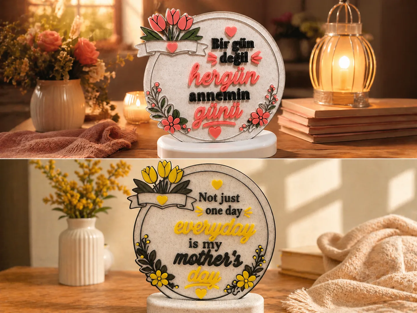 Mother's Day Table Decor