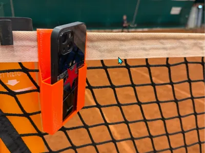 Tennis - Padel - Pickleball net phone mount holder