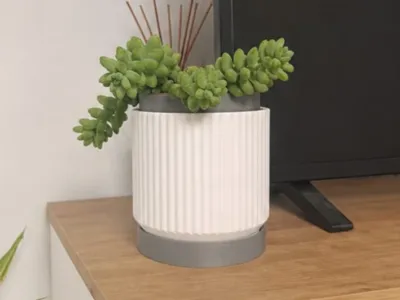 Self draining pot