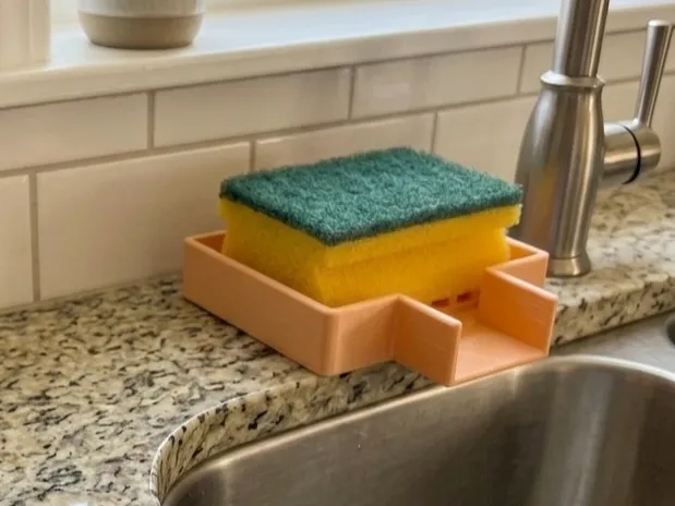 Parametric Kitchen Sponge & Soap Tray 