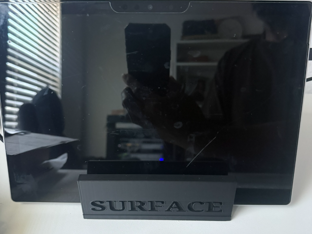 Surface Tablet & Docking Station Holder
