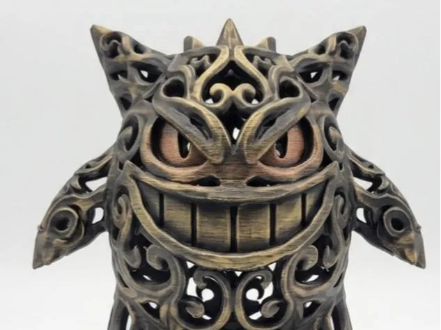 Gengar art sculpture