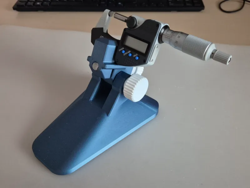 Micrometer holder stand