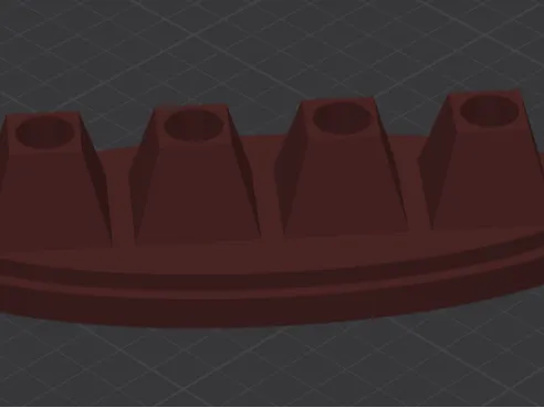 Soporte para banderines de mesa
