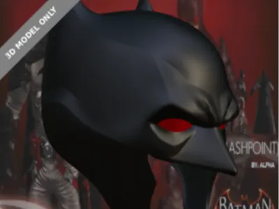 Batman mask (flashpoint)
