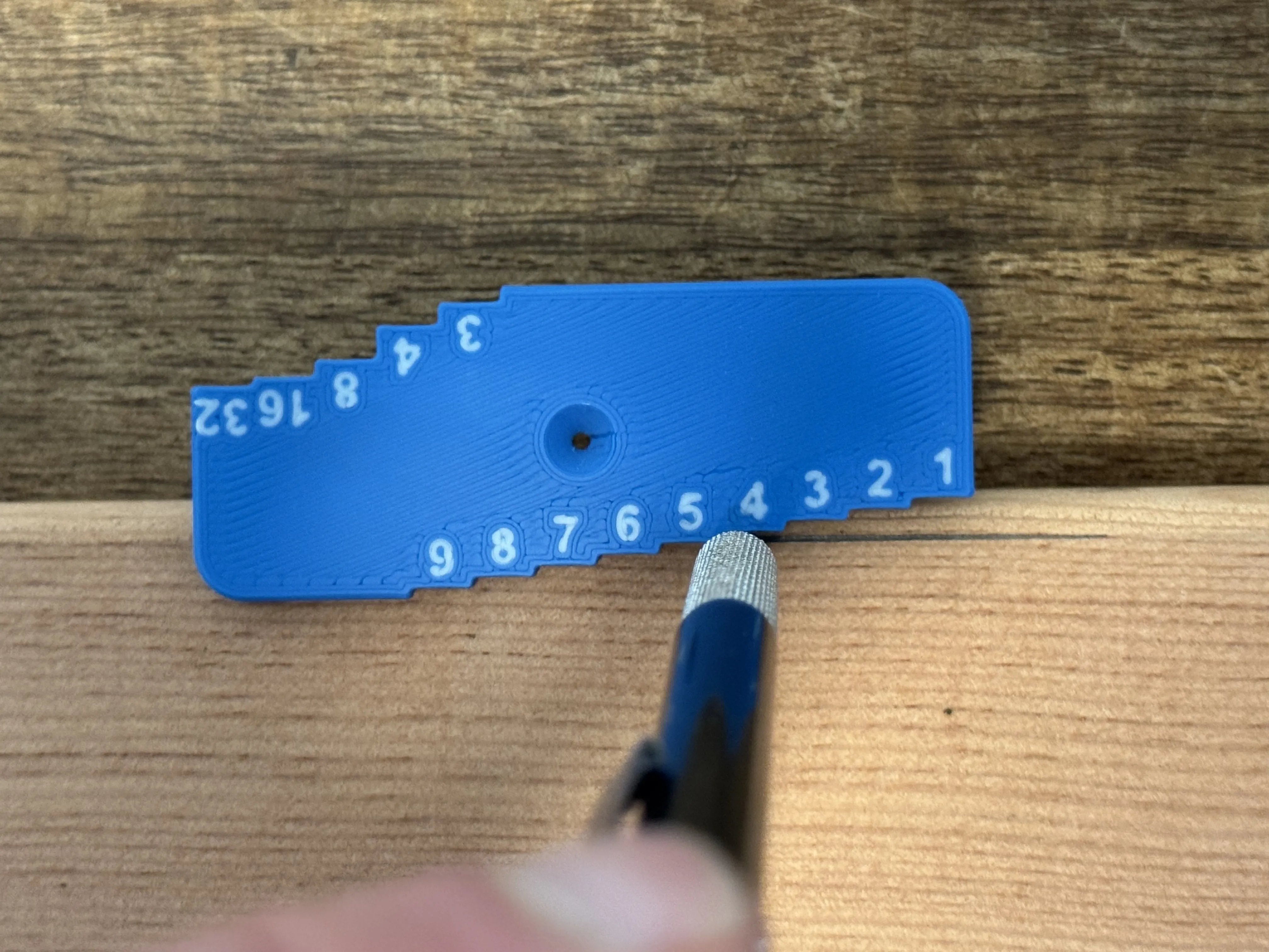 Woodworking Center Marking Tool with Line Guides - Free 3D Print Model ...