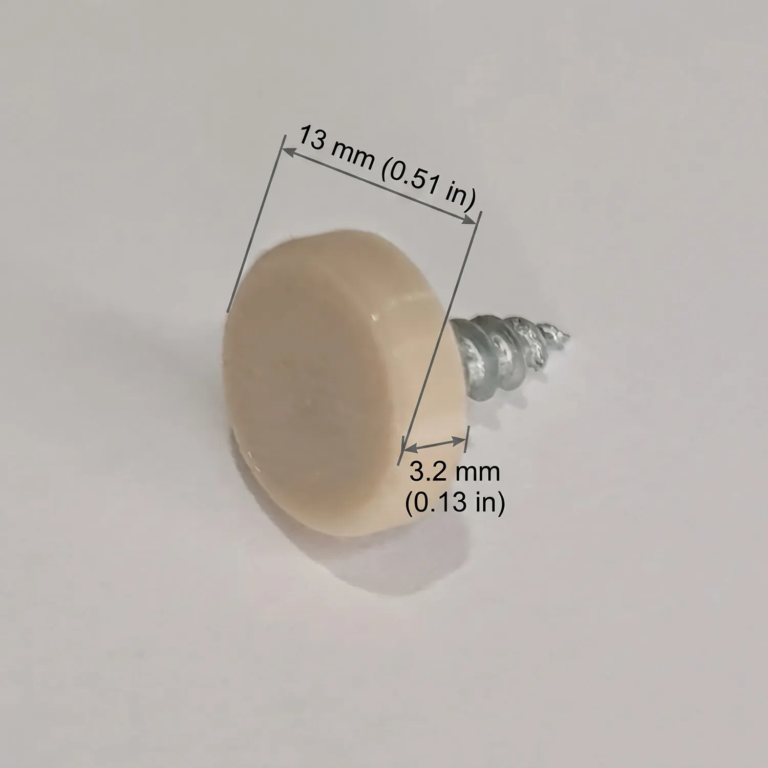 Compact 13mm Screw Head Caps