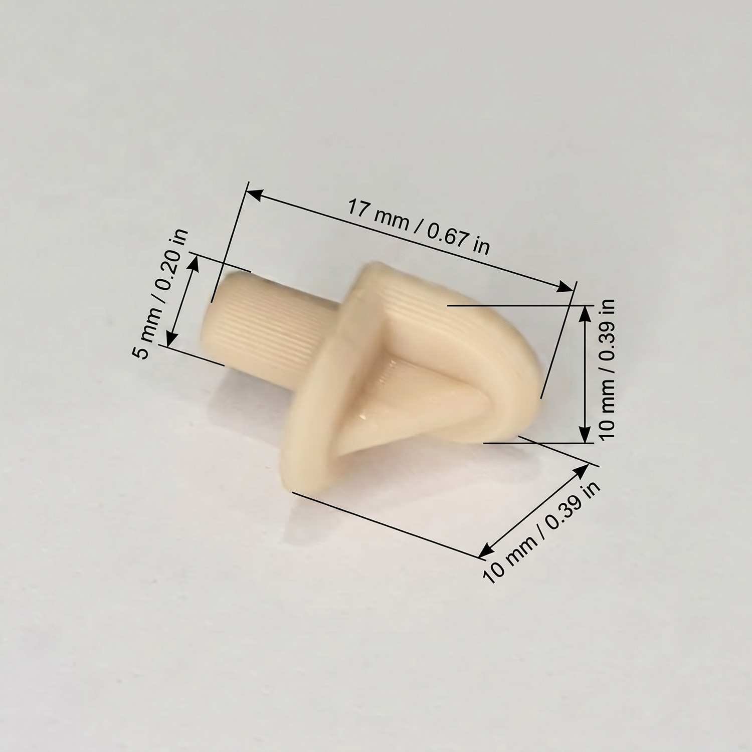 Rounded Shelf Support Brackets