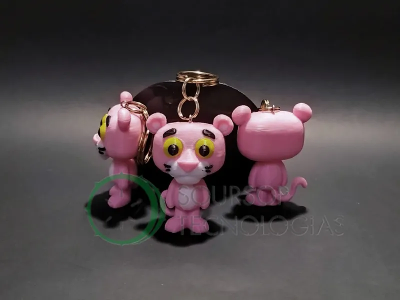 pantera rosa chibi