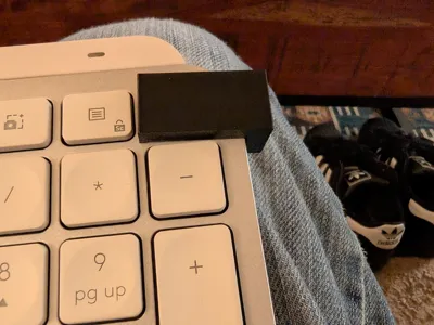 Logitech MX Keys S Lock button cover