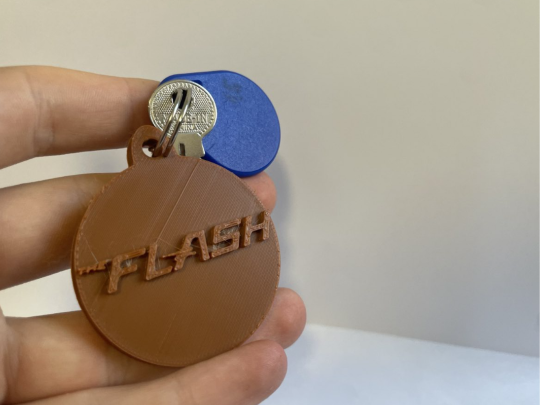 Flash keychain