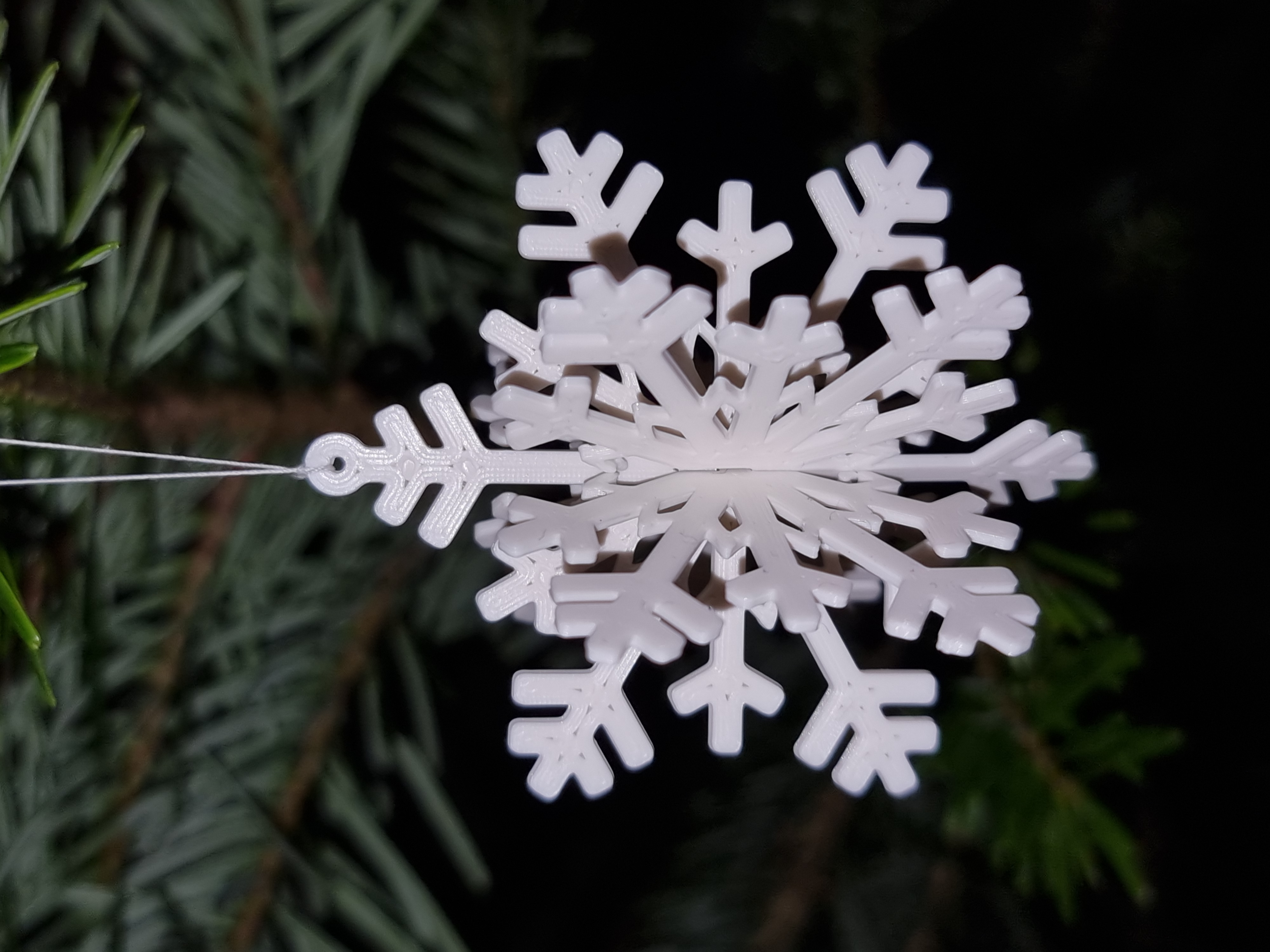 Snowflake TriWing 3 wing 3D