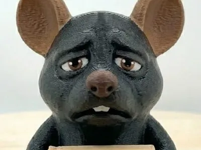 Mouse with customizable sign