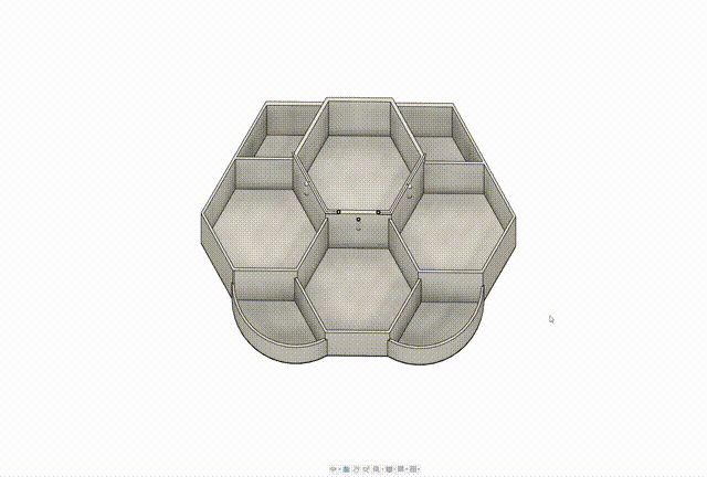 缓浇水分区花盆——底板无孔版 从各分区中部左右渗水 不会导致土面凹陷