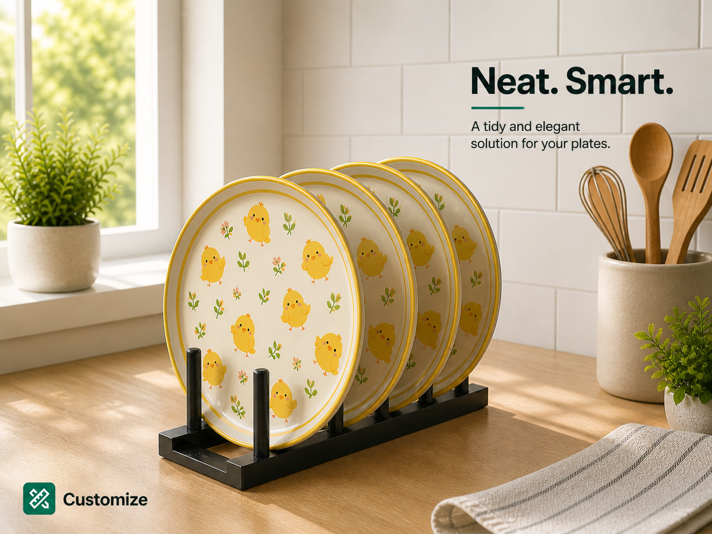 Parametric Plate Rack