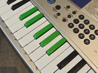 Mini keyboard octave replacement