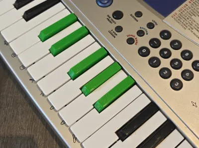 Mini keyboard octave replacement